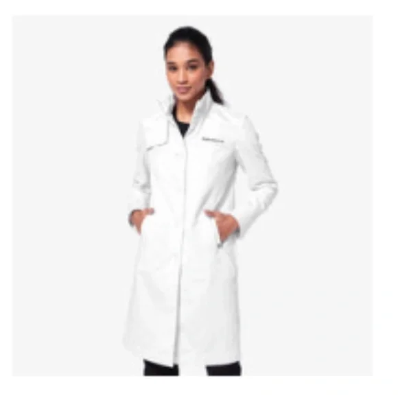 SOLD 🎉 Figs Montero Women’s The Trench Lab Coat NWT - Picture 2 of 5